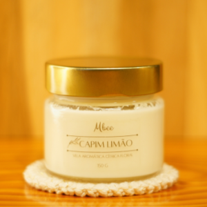 Vela aromática 150g Capim Limão