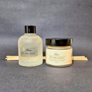 Kit Difusor e Vela aromática | Capim Limão